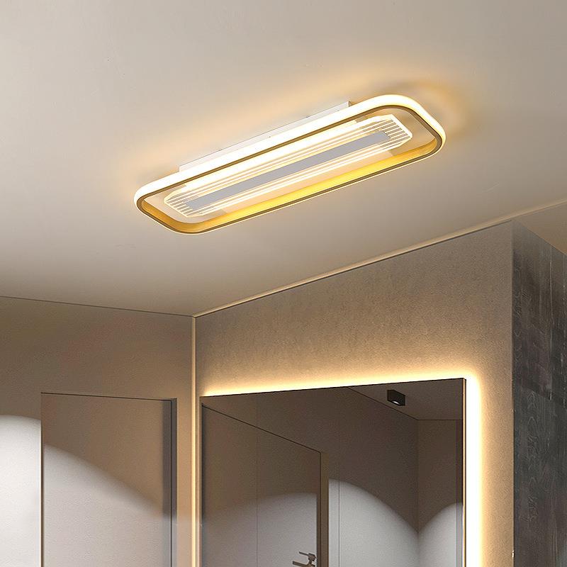 约现代MXX极简长条客厅格栅壁灯卧室床头灯壁酒店过L道简创意ED灯