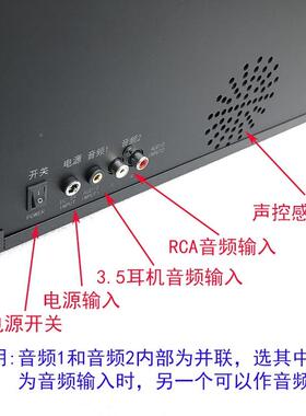景淞S1000音乐频谱示器发级音显A频电平节奏氛围灯其ZSY烧他