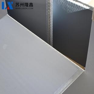 厂家层吸塑黑灰单围板QXD容箱大量蜂窝板围板箱可折叠围板箱
