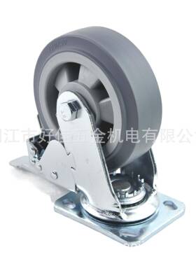 源头工厂直供150X0HJ802915m重型m双轴承静音平面色TPR双刹脚灰5