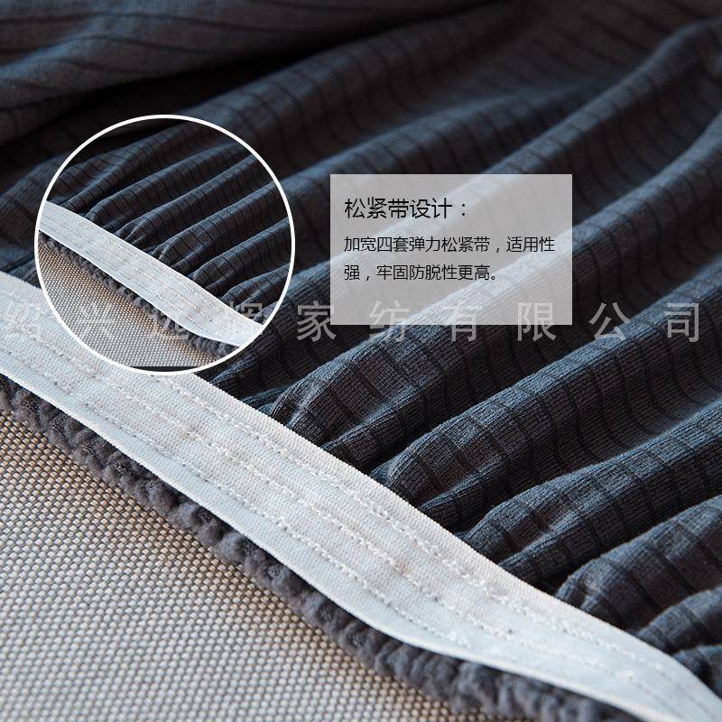 全弹力发沙包套四季通护用加厚纯色简约单565人沙发保罩组合
