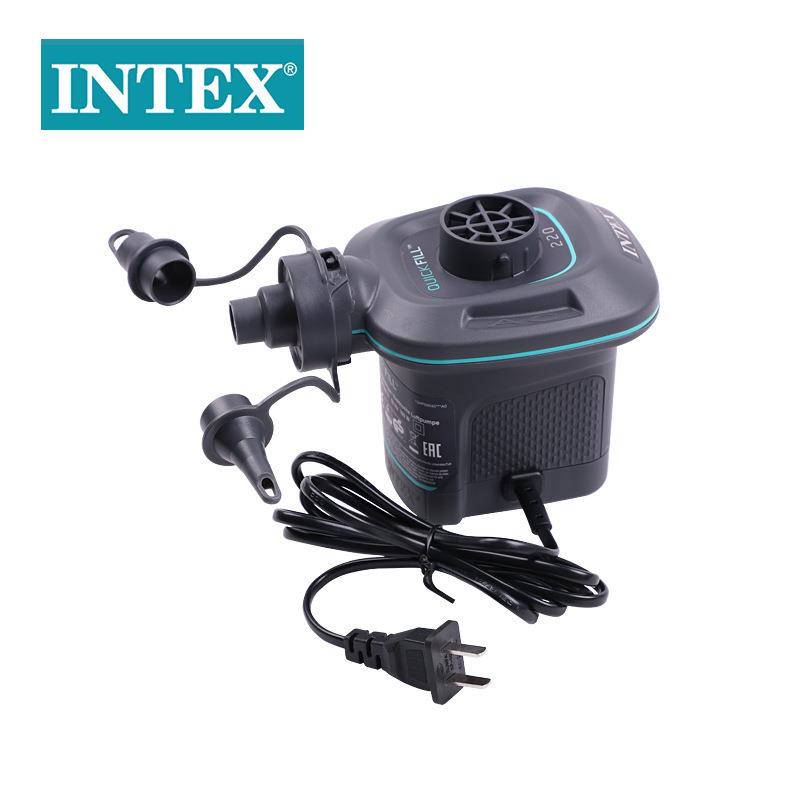 IN家TEX666充402用气电泵20v757泳圈水池玩具打气泵抽冲两用