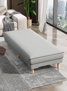 TYZ布艺单沙发床人床可宽拼接床边型加大人睡拼床陪护贵妃榻躺椅