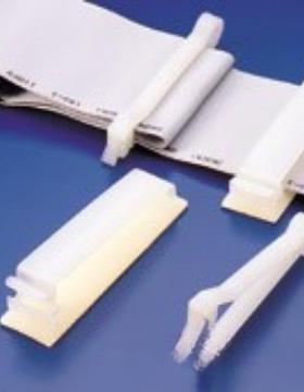 浙江红盛线固定T夹FC-40尼龙扁线护线排夹MMTU100L只