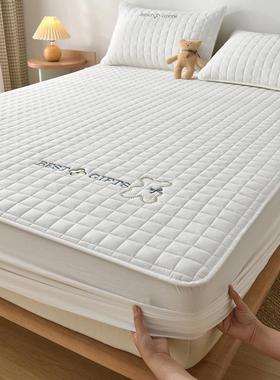 0棉25新款A类色织全水洗棉刺绣KOJ款可棉花床笠可机洗裸2睡纯棉床