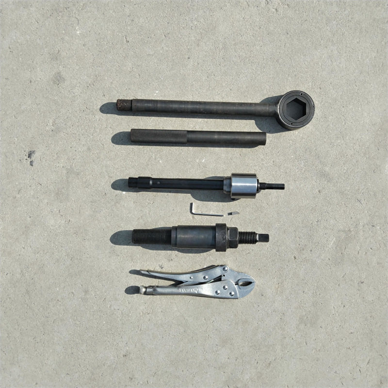 冷凝器手动拔管机换管工具换热器热交换器维修管子取出带拔头割刀