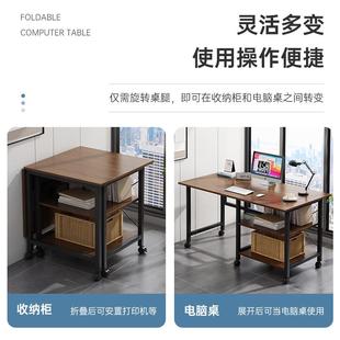 2938电脑桌简易约小家用租房可折叠桌子卧室生书桌简写字桌学学习
