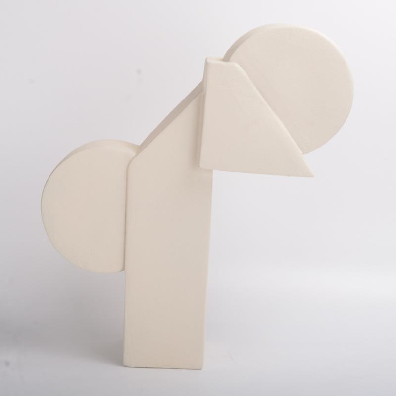 现代简创不规则树OMT脂约几何摆件家居意客厅样软装板间工艺品装
