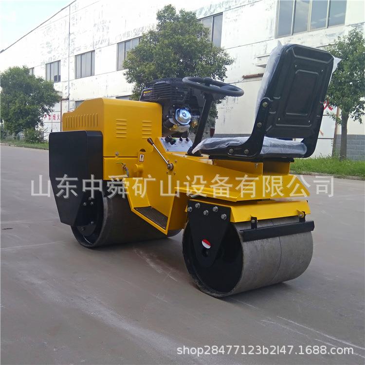 单双钢轮压路机小型乘坐压路机路870施工机式械汽油道动力压路机