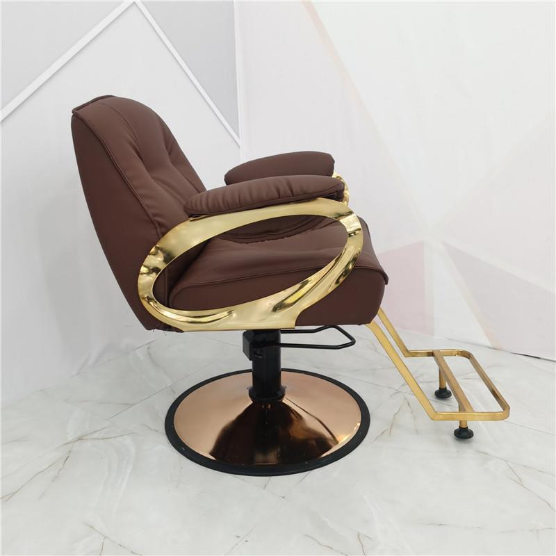 端店日降式美发椅发廊专用剪发烫染UEK可放倒刮胡椅子高理发升旋