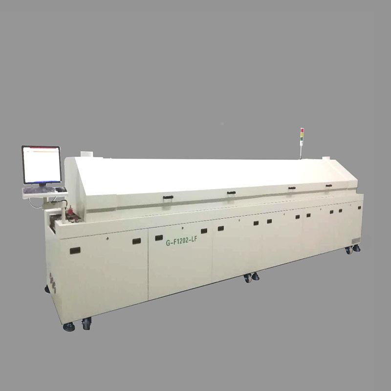 晋力中型回流焊G-F1010-十回温区无铅流焊脉冲焊炉双达轨交流供回