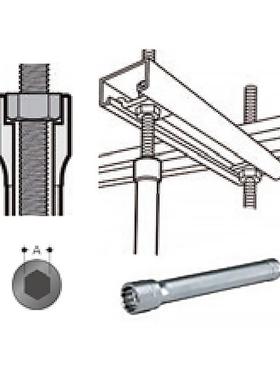 牧田/3/MAKITA-43柄87空心B套筒六角螺B-43343纹吊顶用套筒起子电