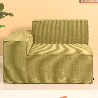 缩真空压沙床012客厅米阳台榻榻单人简约灯发芯绒