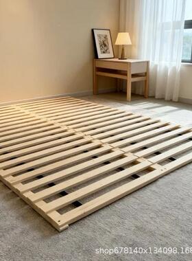 实实木防加厚床板榻榻米垫板木潮排YRB骨架床实木硬床板垫架