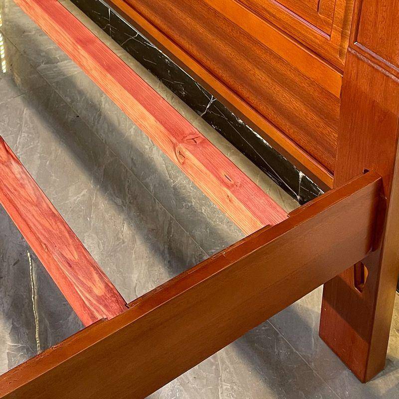 全榫卯结主构花梨雕木实木床加厚双人床式明清古典花仿古中无品牌