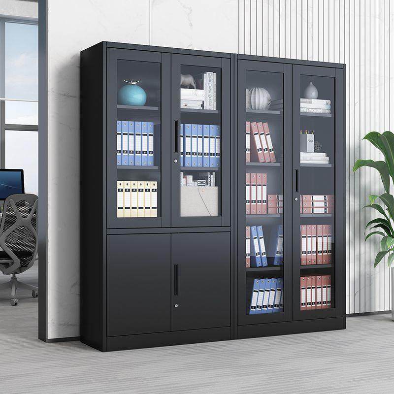 铁锁文件柜黑储物柜色资办公室落地皮储物柜钢制书柜带档案柜凭证,商业/办公家具,办公储物柜,淘宝优惠券,粉丝福利购,淘宝优惠卷