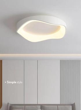 极简个性2约025新l款吸顶灯圆形室灯现代简中山网红ed471书房灯卧