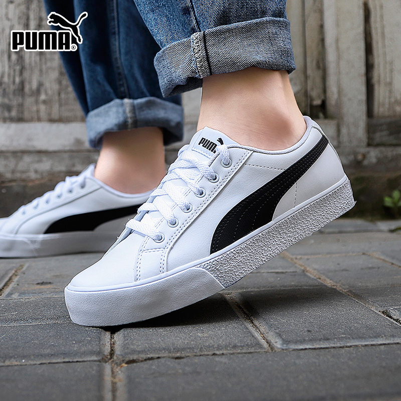 彪马板鞋男鞋女鞋2023新款运动鞋小白鞋轻便休闲鞋373033-01