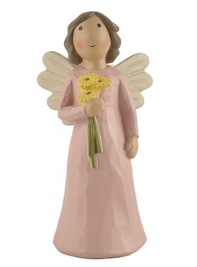 天使独角兽摆件家居装饰品小女孩美式创意客厅玄关桌面小摆设礼物