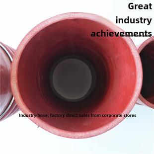 汽车驼峰夹布硅胶管涡轮增压中冷管耐高温压软连接钢丝波纹空气管