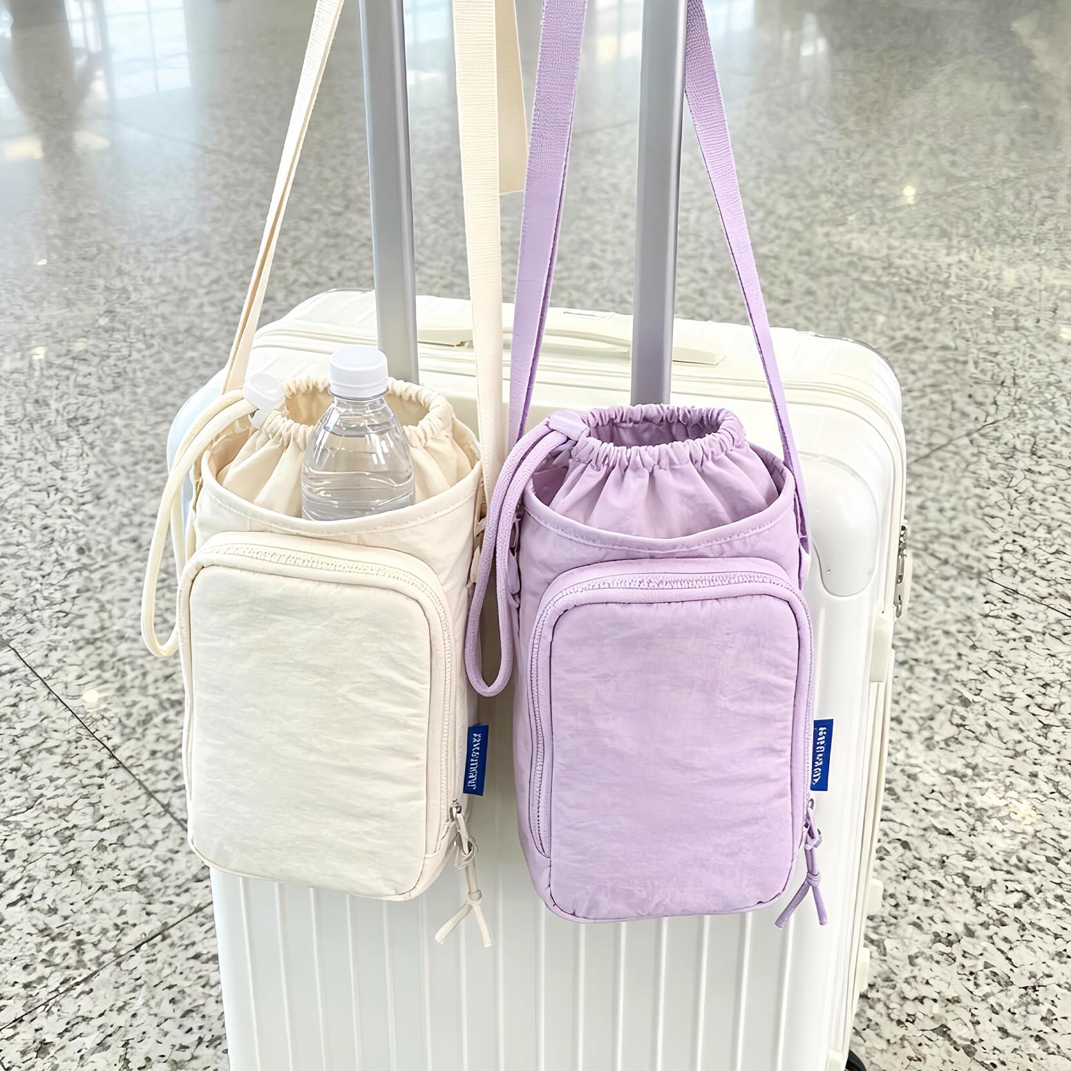 手机水杯一体包轻便款户外适用小挎包小巧夏季旅游出行散步包随身