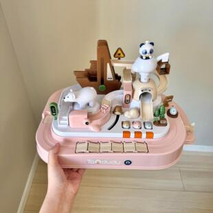 过关小游戏儿童益智玩具3到6岁惯性轨道男孩女孩玩具蒙氏益智早教