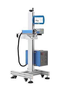 全自动纤激光喷码金机优光惠线缆管材属激光打标机射激JAM光打码