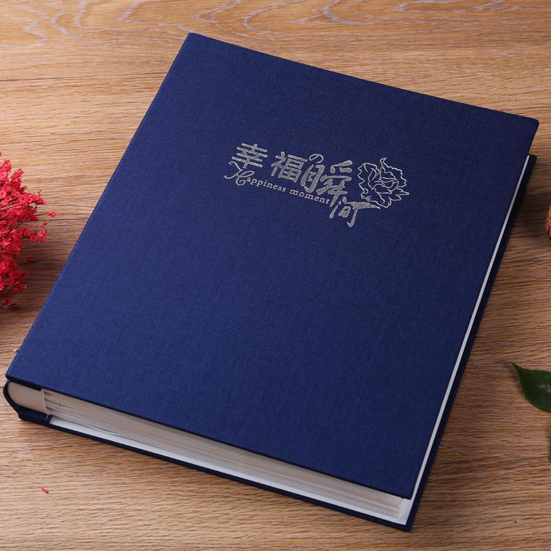 ip9d相册本影集5寸6寸装竖插页式记录簿情侣家庭7寸8成长纪念册大