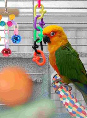 现货14Pcs Parrot Chew ys Swig ys Birds Eercise ys