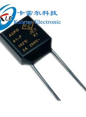 AUPO雅宝A3-F 2A 125度 250V方形温度保险丝RH125 2A 250V