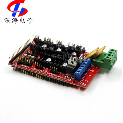 3D打印机控制器模块配件Reprap Ramps 1.4控制板驱动组件扩展板