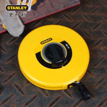 STANLEY史丹利 卷尺 30M密闭式玻璃纤维公英制卷尺 34-262-20