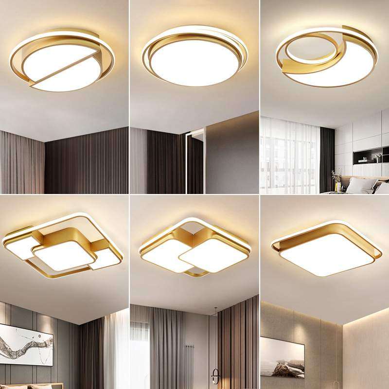 房间灯卧室灯具轻奢金色客厅圆形书房北欧创意现代简约led吸顶灯,自行车/骑行装备/零配件,更多零件/配件,淘宝优惠券,粉丝福利购,淘宝优惠卷