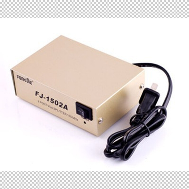 丰杰FJ-1502A  VGA分屏器（1个机2个显示器）