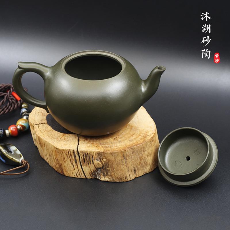 原矿紫砂夫壶纯手绿珠泥迷你一粒泡茶壶功工养生茶壶BVVK套装茶具