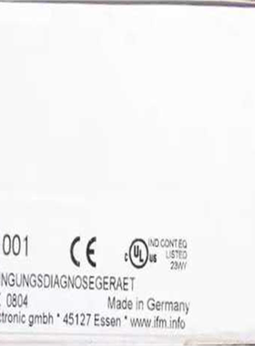 【顺庆】VE1001 易福门全新振动传感器【议价】