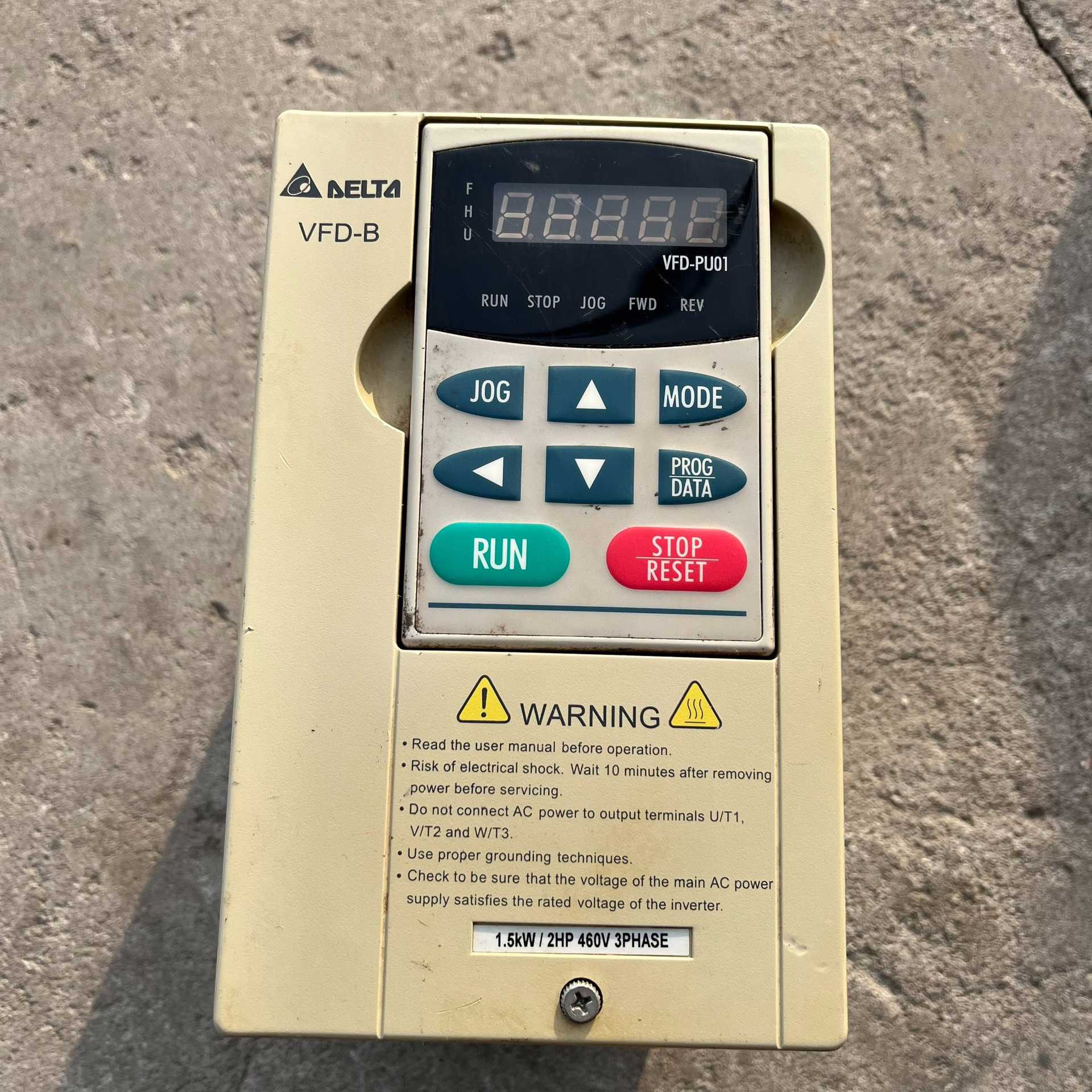 台达B变频器 VFD015B43A 1.5kw 380V（耶耶电子）