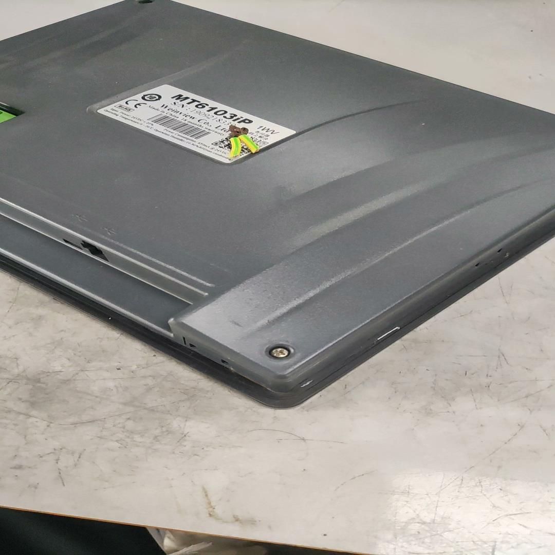 威纶触摸屏MT6103IP，，成色如图，，已测试(崽崽配件）