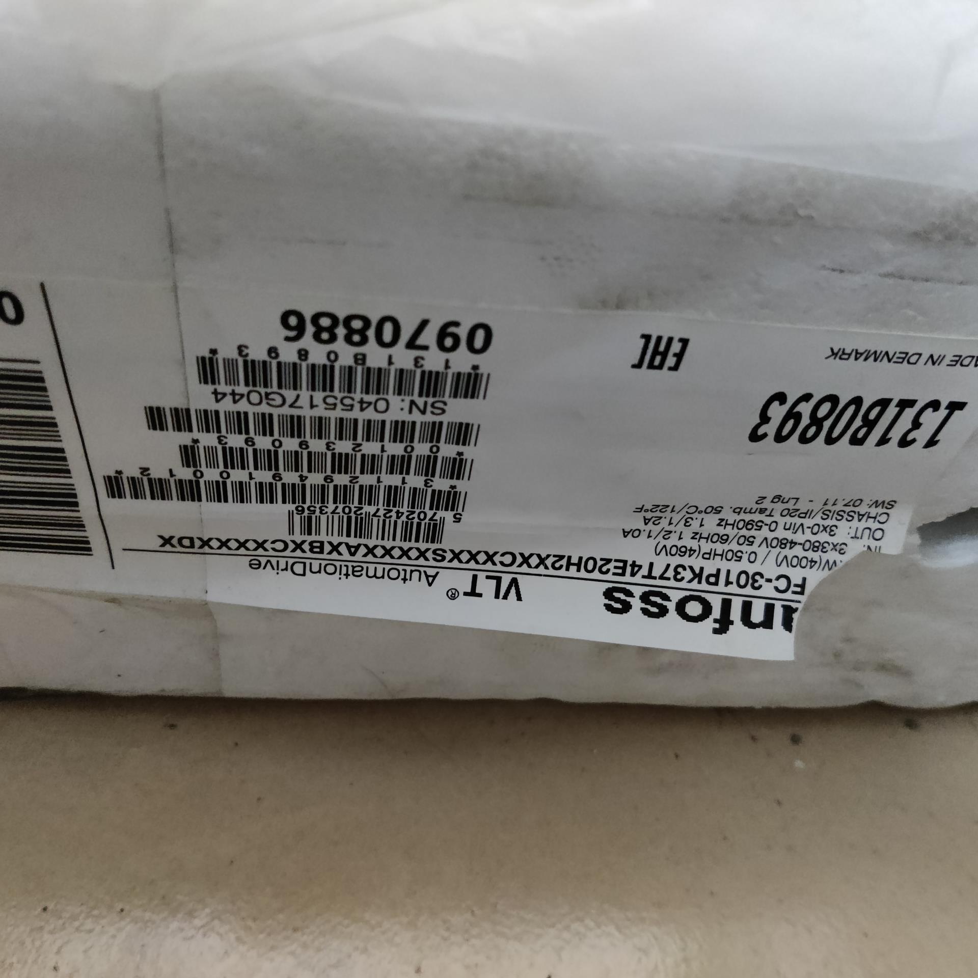 全新丹弗斯变频器FC-301PK37T4E20H2XXCXX~议价