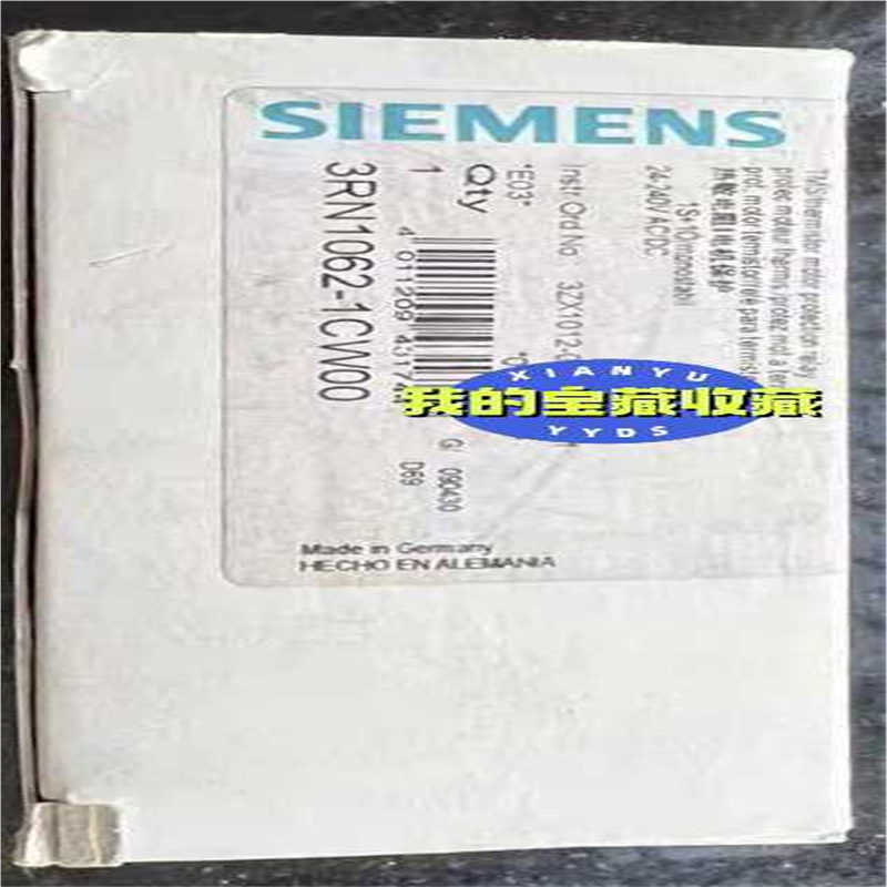议价全新正品西门子继电器3RN1062-1CW00，现货出售。