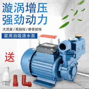 自吸清水泵高压泵自吸泵家用增压泵家用高压泵加压泵循环泵