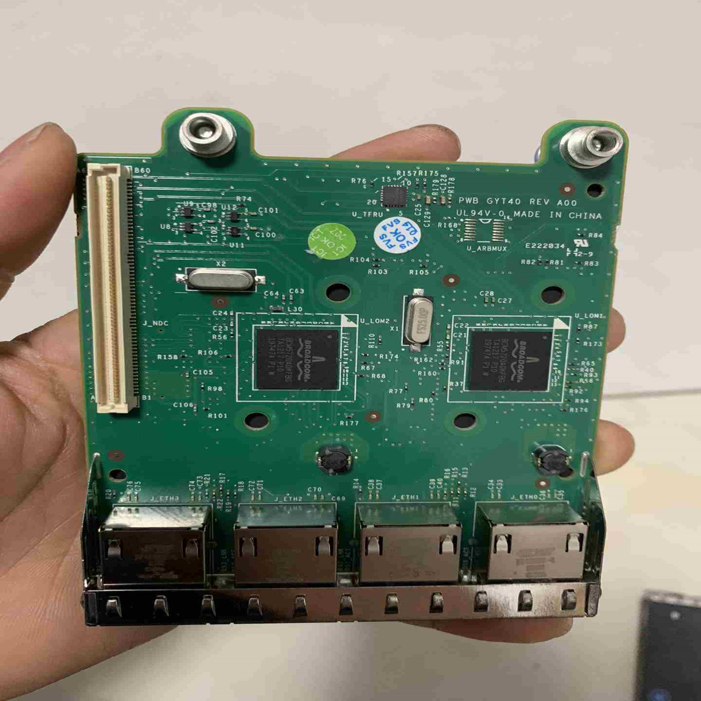 博通千兆4口 fm487  戴尔服务器上使用 议价