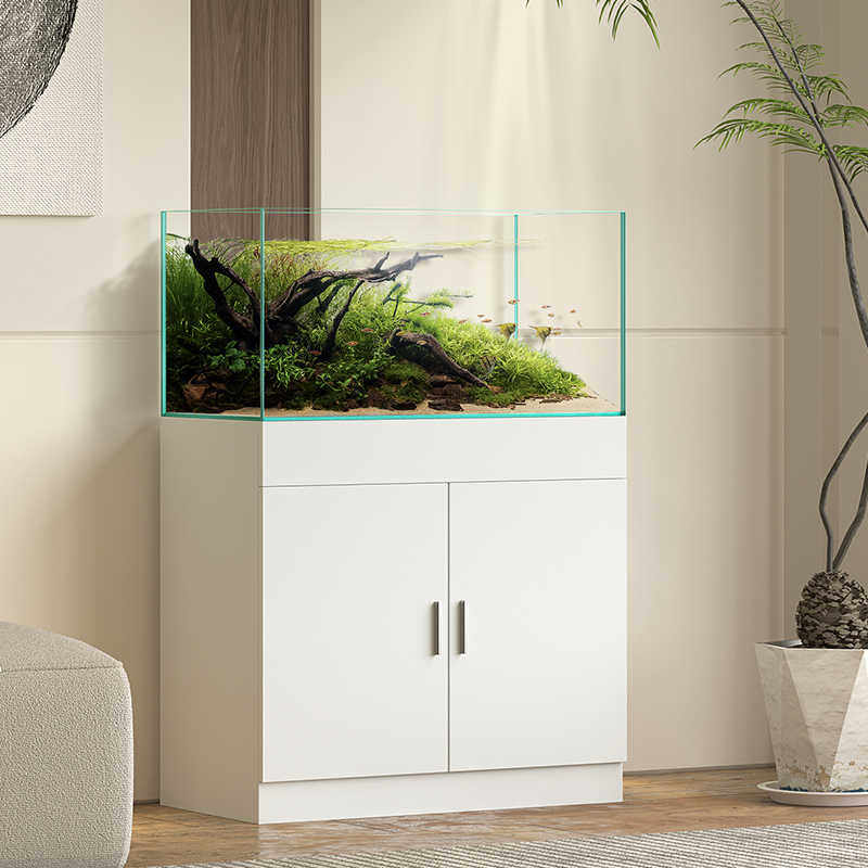 鱼缸放置柜底柜非实木家用隔断方柜专用架子底座柜子现代简易承重