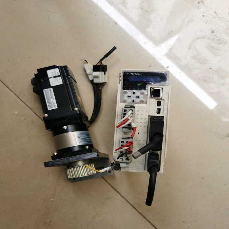 extion台湾大内伺服驱动器400W带电机带减速头一套，拆（豆豆设