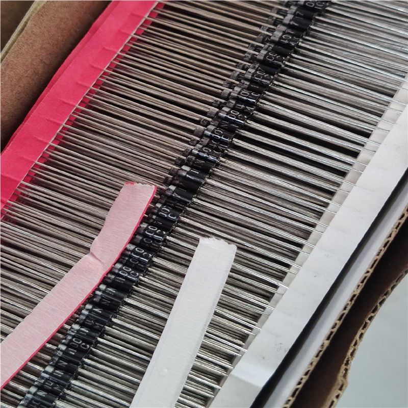 议~1N5817 DO41 直插肖特基二极管 1A 20V一盒5