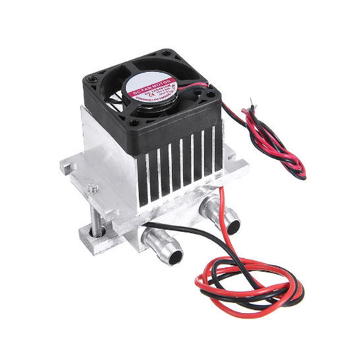 风扇冷却系统 TEC1-12706制冷片模块水冷却器小型DIY套件60W