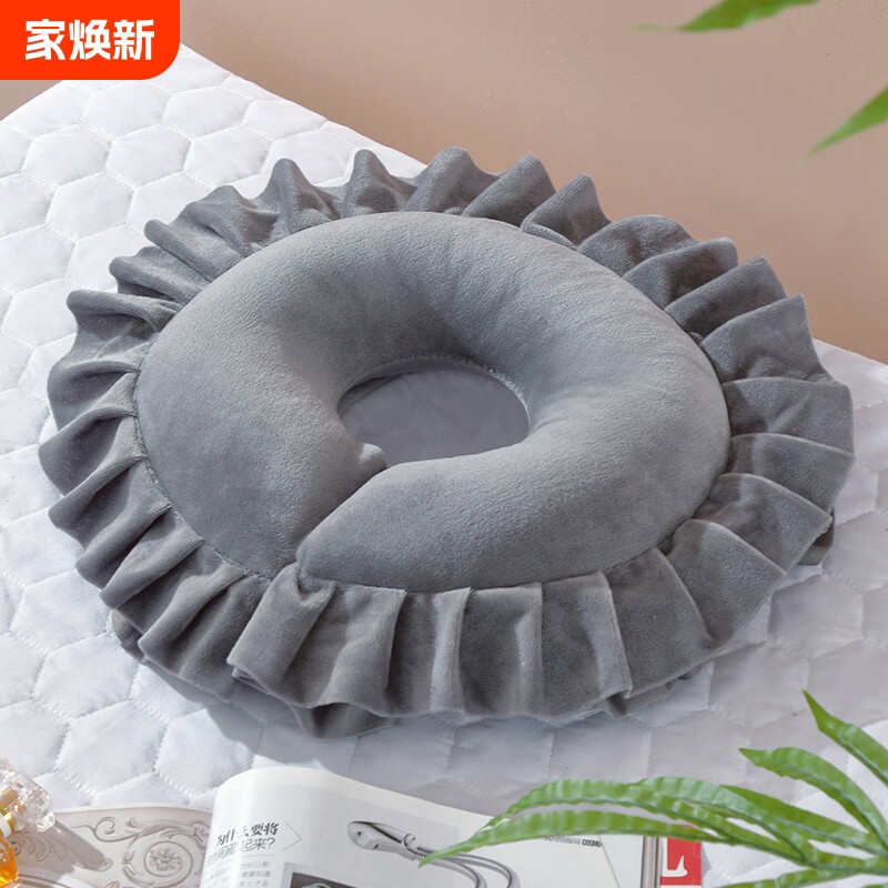 美容床趴枕按摩美容院u形枕头圆形垫脸俯枕趴趴枕胸枕颈部u型