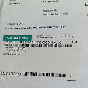 1AA0未开封 0CG00 议 6SL3054