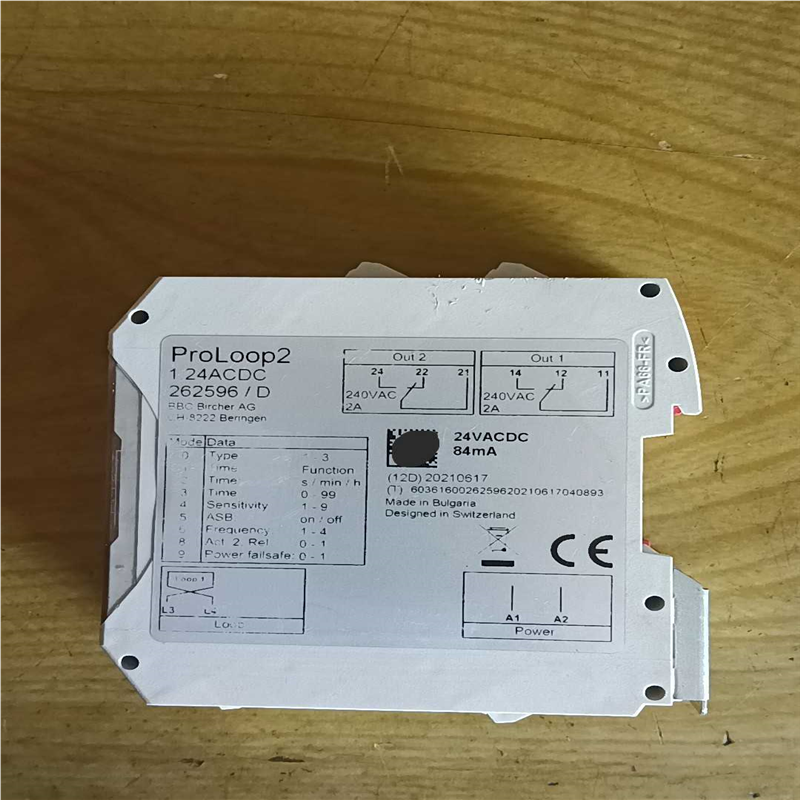BIRCHER继电器 PROLOOP2 262596/D（憨憨电子）