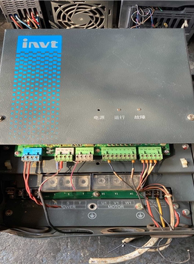 询价~GD300-21-022G-4  英威腾变频器 少了下盖 功